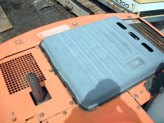 Hitachi EX120-5E เก่าญี่ปุ่น มีไลน์หัวกระแทก รถปี1999 ตัวสุดท้ายของรุ่น