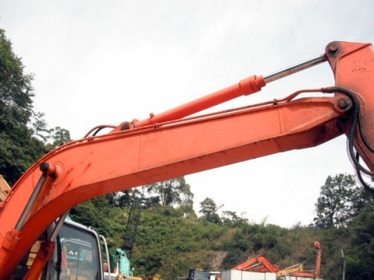 Hitachi EX120-5E เก่าญี่ปุ่น มีไลน์หัวกระแทก รถปี1999 ตัวสุดท้ายของรุ่น