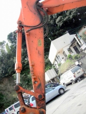 Hitachi EX120-5E เก่าญี่ปุ่น มีไลน์หัวกระแทก รถปี1999 ตัวสุดท้ายของรุ่น