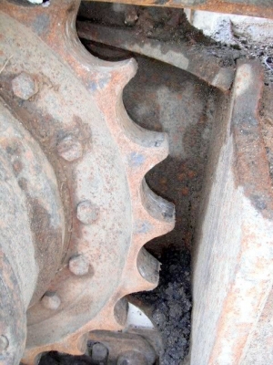 Hitachi EX120-5E เก่าญี่ปุ่น มีไลน์หัวกระแทก รถปี1999 ตัวสุดท้ายของรุ่น