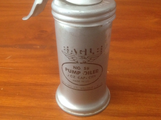 ขายกาหยอดน้ำมัน Vintage Eagle No.58 ระบบปั้มเก่าๆ หายากสภาพดี