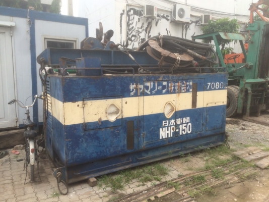 ขายรถตอก Nippon sharyo 80ตัน ขายรถตอก Nippon sharyo 80ตัน