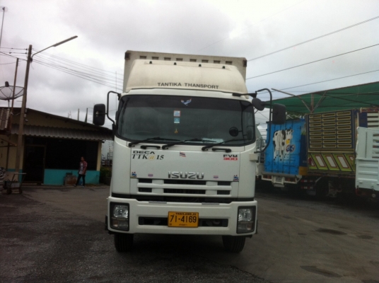 รถ10ล้อตู้ผ้าใบ ปี56 ยาว7.8เมตร 300แรงม้า