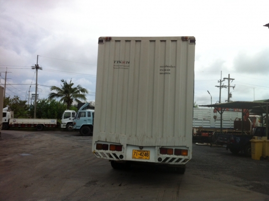 รถ10ล้อตู้ผ้าใบ ปี56 ยาว7.8เมตร 240แรงม้า