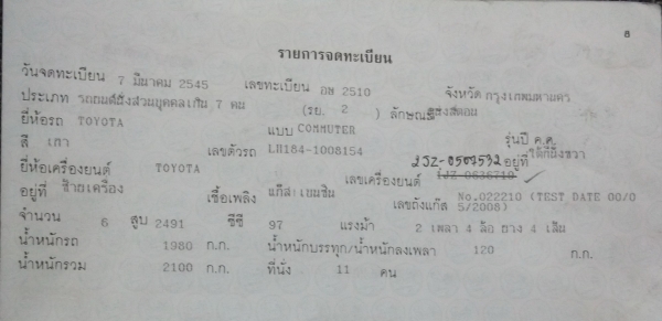 รถตู้ ขายถูก ขายสด