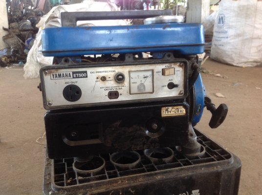 ขายเครื่องปั่นไฟYAMAHA  รุ่นET500