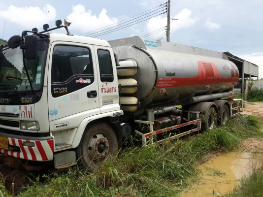รถบรรทุกน้ำมันดีเซล -ถังขนาด18,000 ลิตร