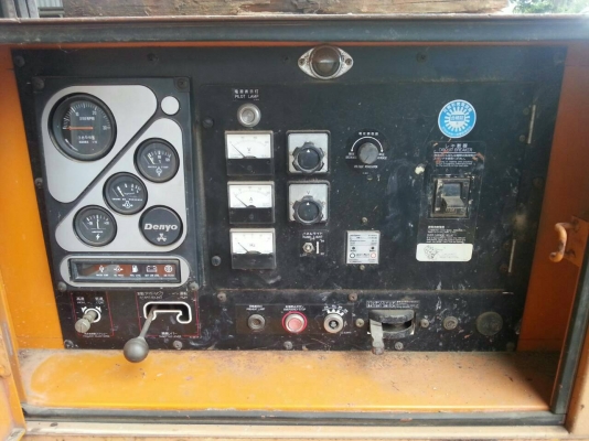 ขายเครื่องปั่นไฟสภาพดี มือสองจากญี่ปุ่น พร้อมใช้งาน