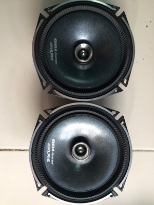 ลำโพง Alpine DDLinear DLS-178X 2ทาง 6.5นิ้ว 160W โครลหล่อ ขอบยางหยัก แม่เหล็กก้อนใหญ่ เบสนุ่น กลางแหลมชัด ใส มือ2 ญี่ปุ่น