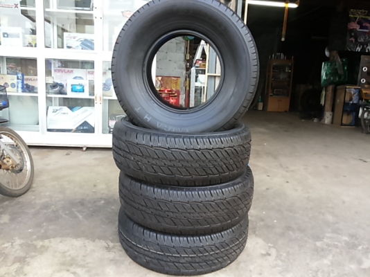 ยางใหม่265 70 15 ปี13 ยังไม่เคยลงพื้น 1ชุด4เส้น6,800บ. ยางใหม่265 70 15 ปี13 ยังไม่เคยลงพื้น 1ชุด4เส้น6,800บ.