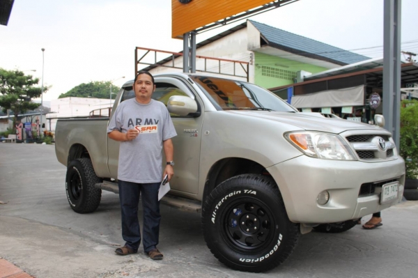 ล้อหยดน้ำ ขอบ16X8 ออฟ-10 5H114.3 สีดำด้าน