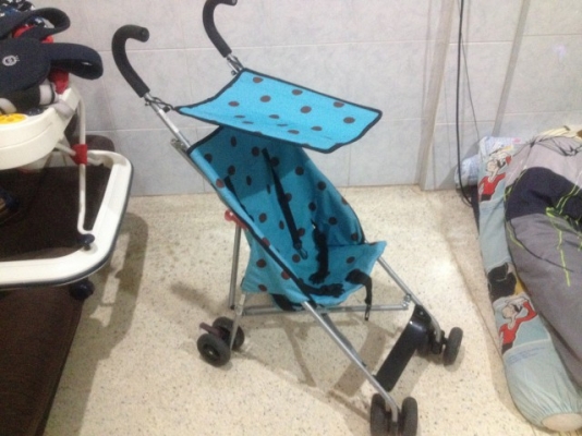 รถเข็นเด็กก้านร่มของเก่าญี่ปุ่นสภาพดีพับเล็กเก็บง่าย