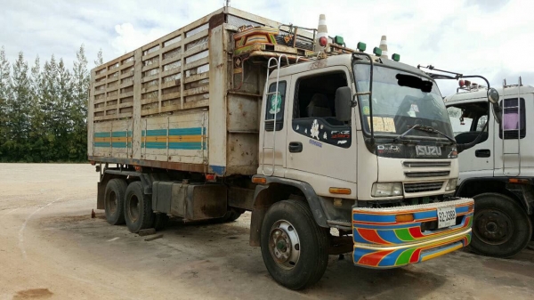 ขาย ISUZU DECA 270 EURO 1 เครื่องส้ม ดั้มเกษตร มีระบบลำโพงลากพ่วง เครื่องเดิม เกียร์เดิม คัสซีสวย ยางเต็ม ทะเบียนพร้อมโอน