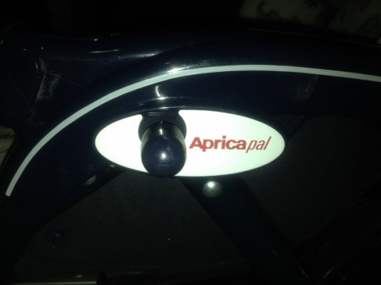 รถเข็นเด็ก APRICA  PAL ขนาดใหญ่ใช้งานได้ยันเด็กโตมือสองญี่ปุ่นสภาพดี