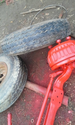 ขาย เหมา เพลา F +คาน +ล้อ+แหนบ 4 ตับ+โช๊ค 2 คู่+กระปุกพวงมาลัย