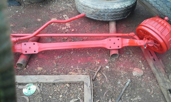 ขาย เหมา เพลา F +คาน +ล้อ+แหนบ 4 ตับ+โช๊ค 2 คู่+กระปุกพวงมาลัย