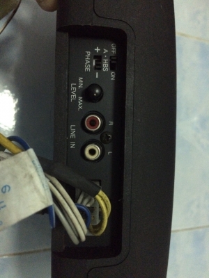 SUB BOX ใต้เบาะ JVC CS-DA120 120W มีเพาเวอร์ในตัว Made in Japan สภาพสวย มือ2 ญี่ปุ่น