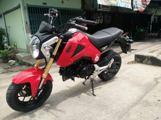 Honda Msx 125 สีแดง ปี 56 รถเดิมๆ สภาพสวย เครื่องแน่นๆ