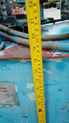 ** เหลือ 1 ชุดสุดท้าย ** ปั้มน้ำมันไฮดรอลิค DAIKIN JAPAN มอเตอร์ ขนาด 7.5 HP. มาพร้อม วาล์วคอนโทรลไฟฟ้า DC 24 V. 8 ชุดใน 1 ตัวสภาพสวย 089-2499-123 นครปฐม