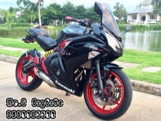 Alien Ninja650 ABSปี12 ดุดันมีสไตล์ แต่งเทพมีท่อ2ชุดราคาเล้าใจ179000บาท