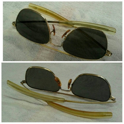 แว่นตาเสืออากาศอเมริกันรุ่นเก่า COMMAND/USA