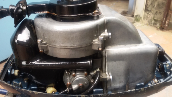 Yamaha5hp engine Cooled air