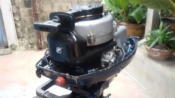 Yamaha5hp engine Cooled air