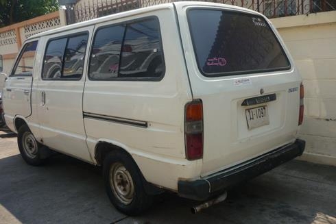 รถตู้ LITEACE เบนซิล (ติดแก๊ส) มีใบประมูลจากหน่วยงาน ตามสภาพ