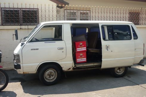 รถตู้ LITEACE เบนซิล (ติดแก๊ส) มีใบประมูลจากหน่วยงาน ตามสภาพ