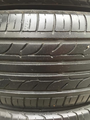 ขายยาง YOKOHAMA Earth-1 (japan) 185-60-15 ปี12 สัปดาห์38 ดอกสวย เนื้อนิ่ม ไม่มีปะ