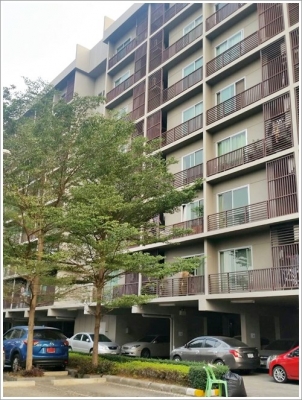 ขายคอนโด ชั้น 4 พื้นที่ 25.6 ตร.ม. The Seed สาทร-ตากสิน ติด BTS วงเวียนใหญ่