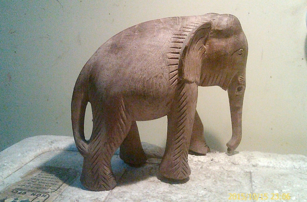 ช้างไม้แกะสัก งานเก่า ช้างไม้แกะสัก งานเก่า