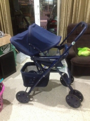 รถเข็นเด็ก CHARIOT USA คันใหญ่มีอสองญี่ปุ่นสภาพตามรูปครับ