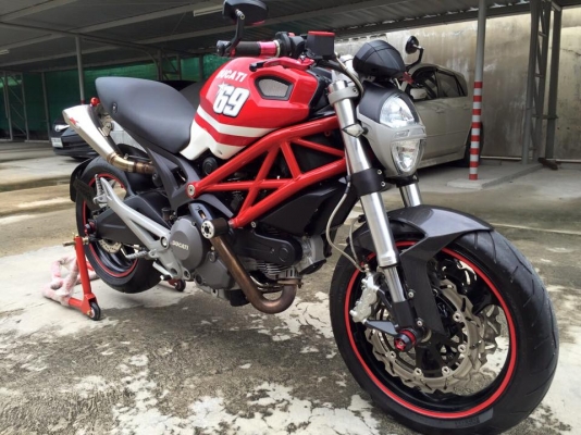 DUCATI 795 ปี2012 สภาพนางฟ้าครับ ไมล์5000โลคับ มาพร้อมท่อแต่ง ราคา 259000