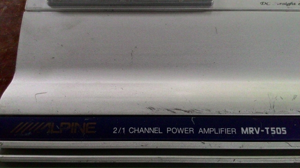 power amp alpine v12 expert