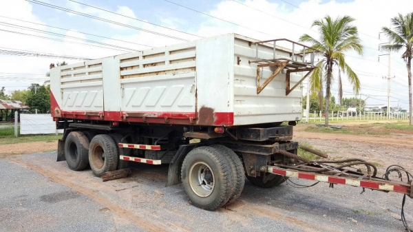 ขายลูกพ่วง 3 คานดั้ม ยาว 6.50 เมตร อู่สามมิตรมอเตอร์ สภาพสวยพร้อมใช้งาน เล่มทะเบียนพร้อมโอนครับ