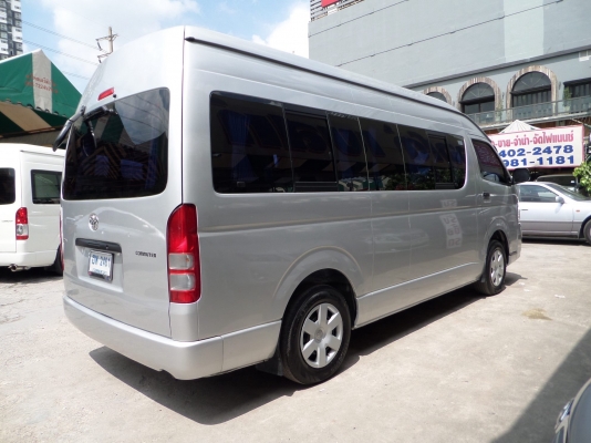 ขายรถตู้ดีเซลปี12เกียMT2.5 สีเทาโทร0877758887นางเบสท์รถตู้ท่าพระ