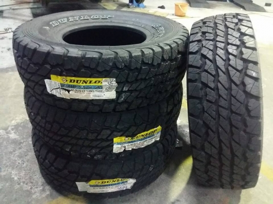 ยาง DUNLOP GRANDTREK AT1 31X10.5R15 เส้นละ 3,500 บาท