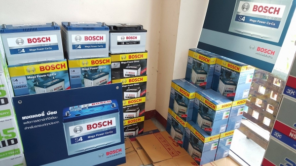 แบตเตอรี่ BOSCH แบรนด์ระดับโลกไว้วางใจ
