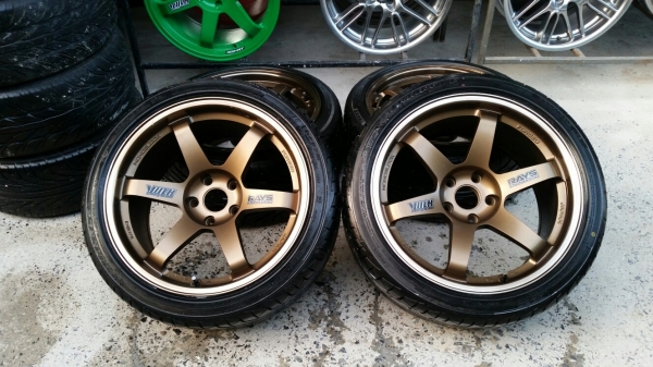 ล้อแม็กมือสองพร้อมยางใหม่ขอบ18