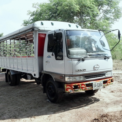 ขายด่วน รถบรรทุก 6 ล้อ HINO FC4J ,140 แรงม้า
