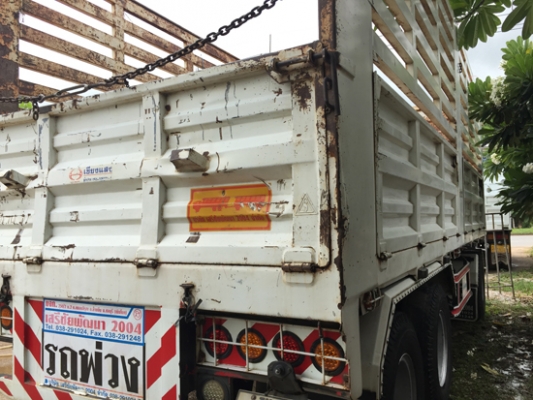 ขายรถพ่วง 22ล้อ HINO 344 ซีรีส์ 500 ปี 56 HiSpeed เบรคลม แม่ดั้มเสรีชัย ลูกไม่ดั้มเสรีชัย ลูกพ่วง3เพลายาว 7เมตร สภาพสวย