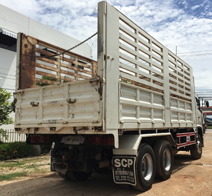 ขายรถพ่วง 22ล้อ HINO 344 ซีรีส์ 500 ปี 56 HiSpeed เบรคลม แม่ดั้มเสรีชัย ลูกไม่ดั้มเสรีชัย ลูกพ่วง3เพลายาว 7เมตร สภาพสวย