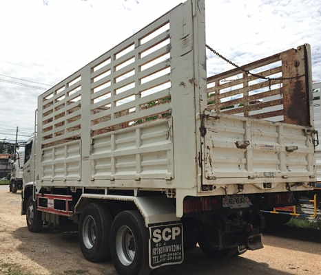 ขายรถพ่วง 22ล้อ HINO 344 ซีรีส์ 500 ปี 56 HiSpeed เบรคลม แม่ดั้มเสรีชัย ลูกไม่ดั้มเสรีชัย ลูกพ่วง3เพลายาว 7เมตร สภาพสวย