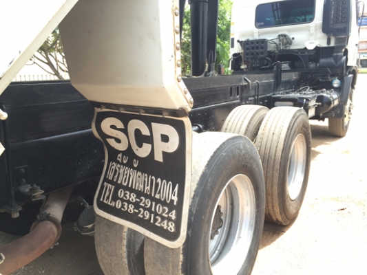 ขายรถพ่วง 22ล้อ HINO 344 ซีรีส์ 500 ปี 56 HiSpeed เบรคลม แม่ดั้มเสรีชัย ลูกไม่ดั้มเสรีชัย ลูกพ่วง3เพลายาว 7เมตร สภาพสวย