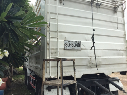 ขายรถพ่วง 22ล้อ HINO 344 ซีรีส์ 500 ปี 56 HiSpeed เบรคลม แม่ดั้มเสรีชัย ลูกไม่ดั้มเสรีชัย ลูกพ่วง3เพลายาว 7เมตร สภาพสวย