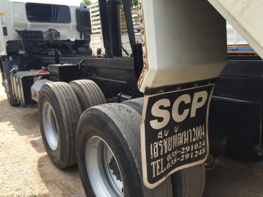 ขายรถพ่วง 22ล้อ HINO 344 ซีรีส์ 500 ปี 56 HiSpeed เบรคลม แม่ดั้มเสรีชัย ลูกไม่ดั้มเสรีชัย ลูกพ่วง3เพลายาว 7เมตร สภาพสวย