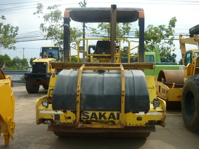 รถบดสั่นสะเทือน Sakai SW850 น้ำหนัก 13 ตัน รถเก่านอก สภาพเดิมๆ พร้อมใช้งาน