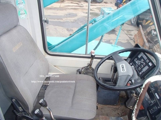 From Japanแท้ๆสวยๆ*รถเครนล้อยาง ขนาด 7ตัน :ยี่ห้อ KOBELCO RK70M-2 แบบขาตรง/ยกได้ 4.9 ตัน ราคาเพียง 1,150,000 บาท เท่านั้น สนใจติดต่อ 0819337688 From Japanแท้ๆสวยๆ*รถเครนล้อยาง ขนาด 7ตัน :ยี่ห้อ KOBELCO RK70M-2 แบบขาตรง/ยกได้ 4.9 ตัน ราคาเพียง 1,150,000 บาท เท่านั้น สนใจติดต่อ 0819337688