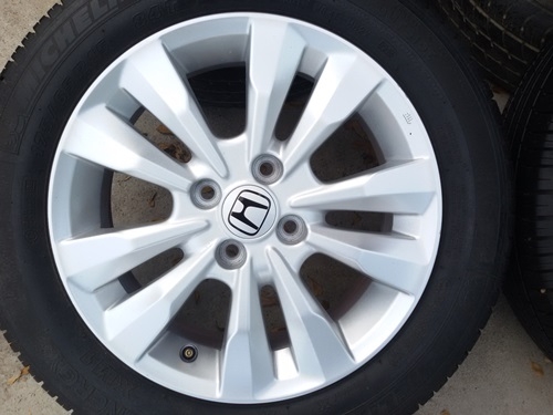 ขายล้อแม็กHONDA CITY ิ15 พร้อมยางปี13  4 ล้อ